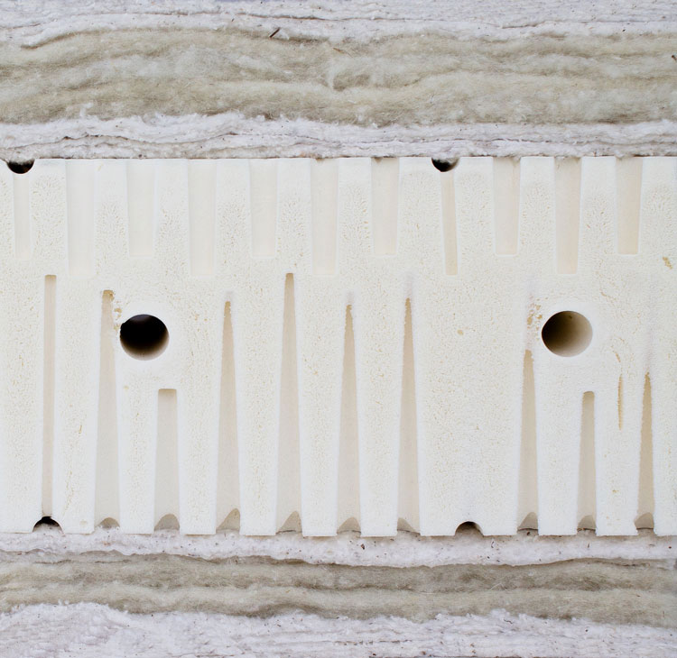 Colchon nucleo latex 100 natural aarti