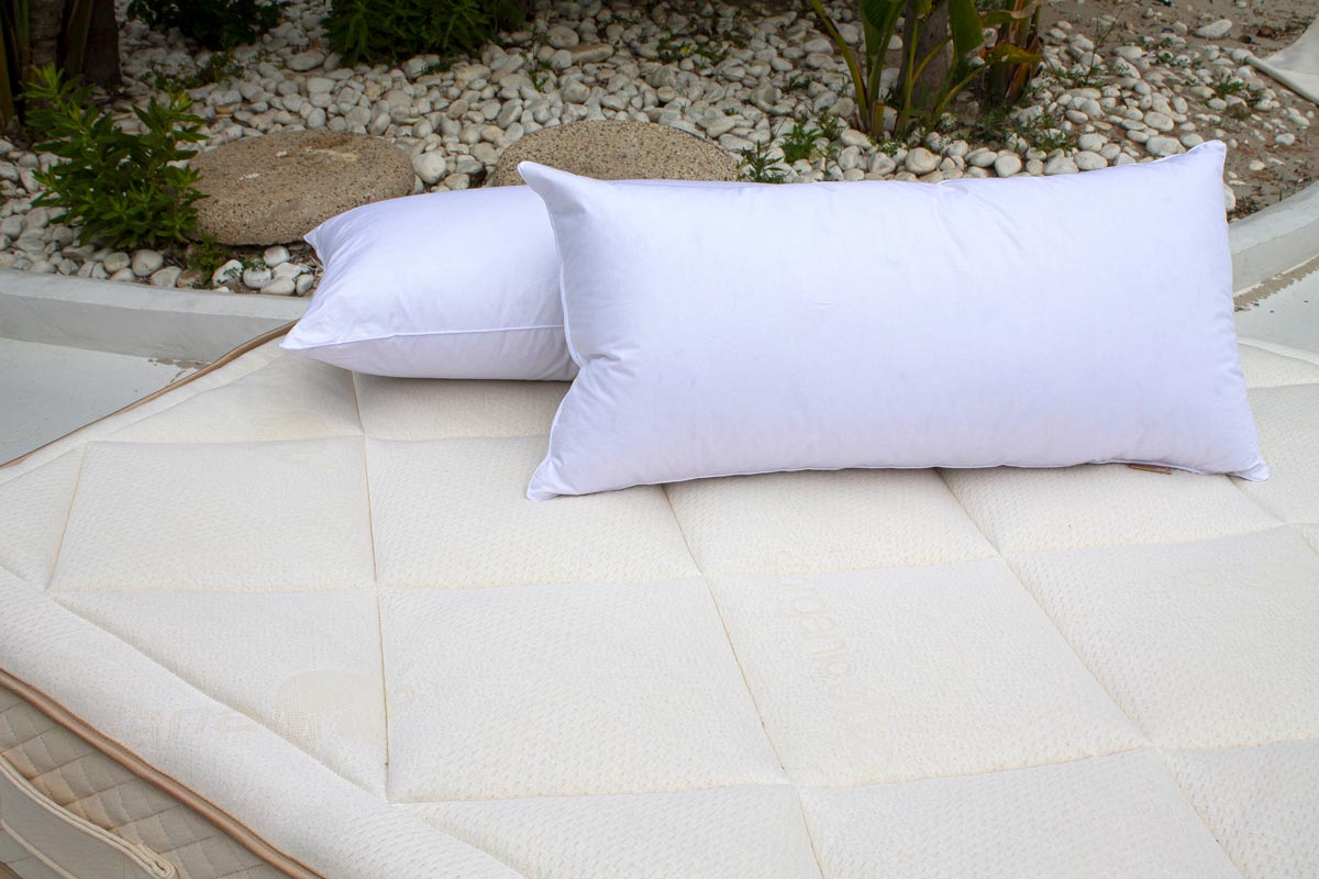 Almohada Plumón Luxury Natural Rest Almohada Plumón de pato Sama - Imagen 1