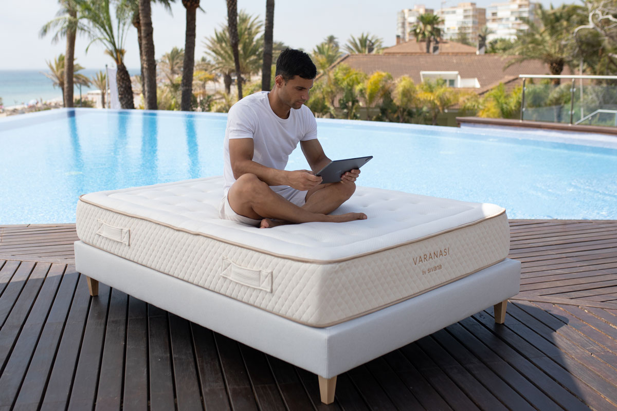 Colchón natural de muelles Varanasi