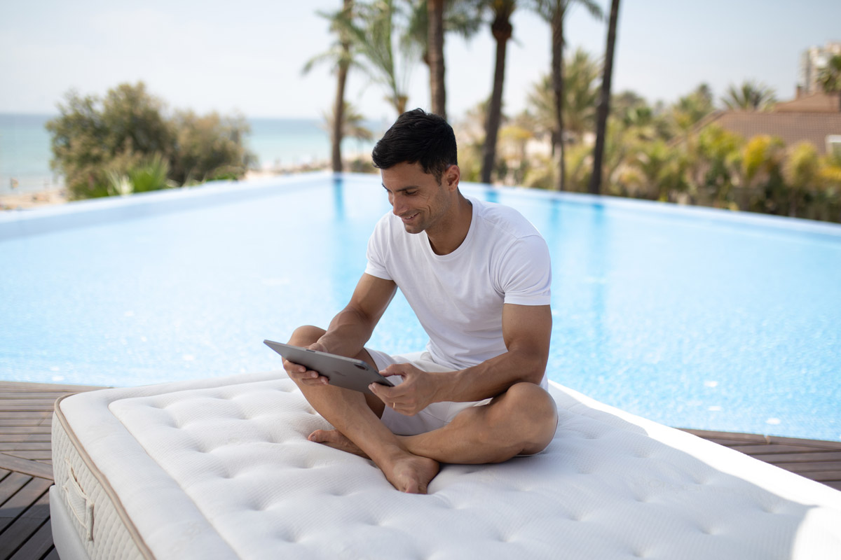 Colchón natural de muelles Varanasi