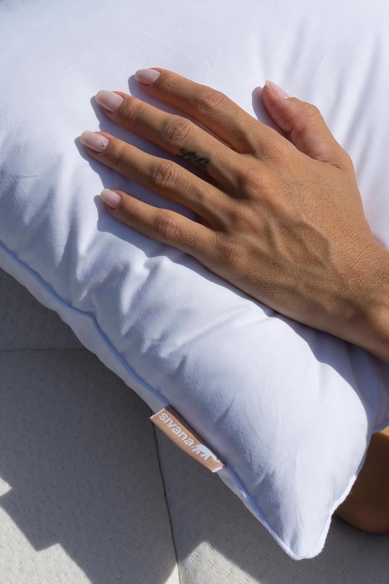 Almohada plumon natural Sivana