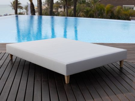 Base tapizada lujo muelles Velassaru