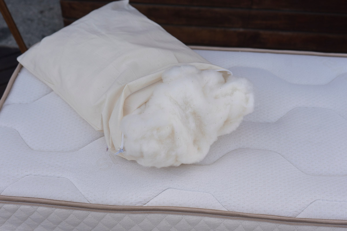 Almohada algodón virgen Anila