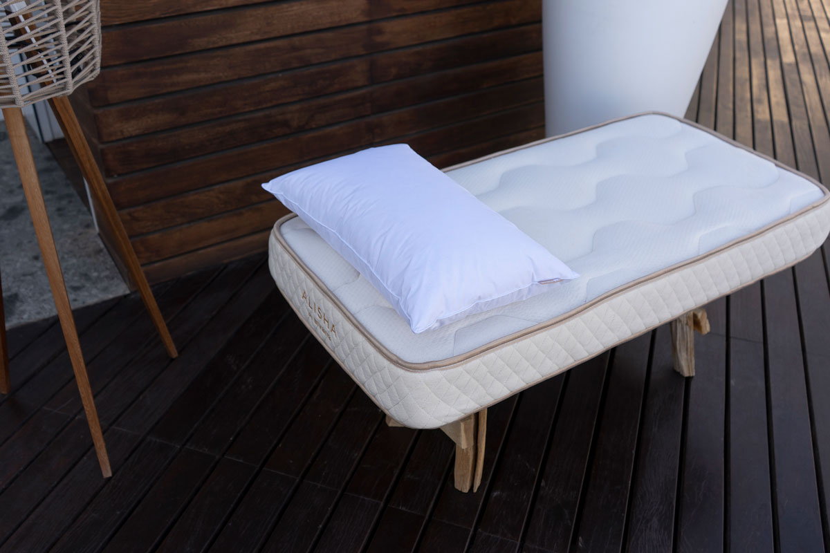 Almohada plumón ganso Deva