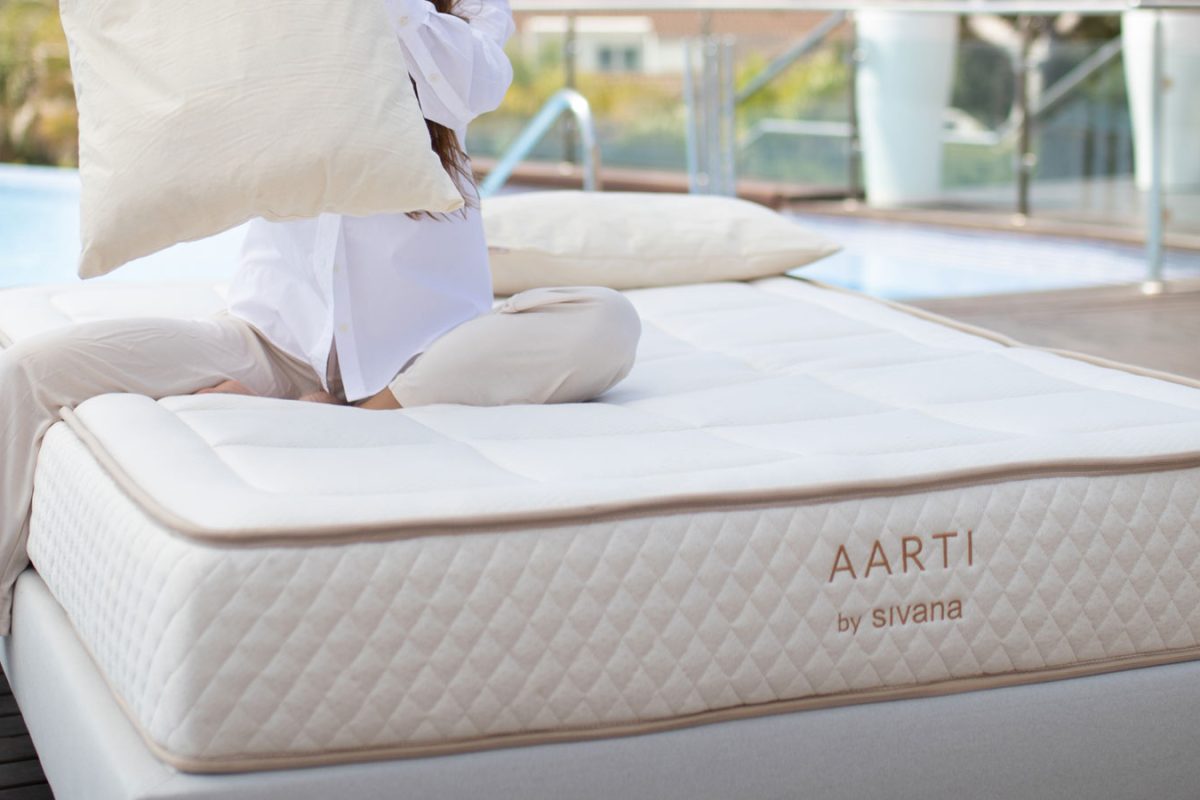 Colchón orgánico látex 100 natural Aarti
