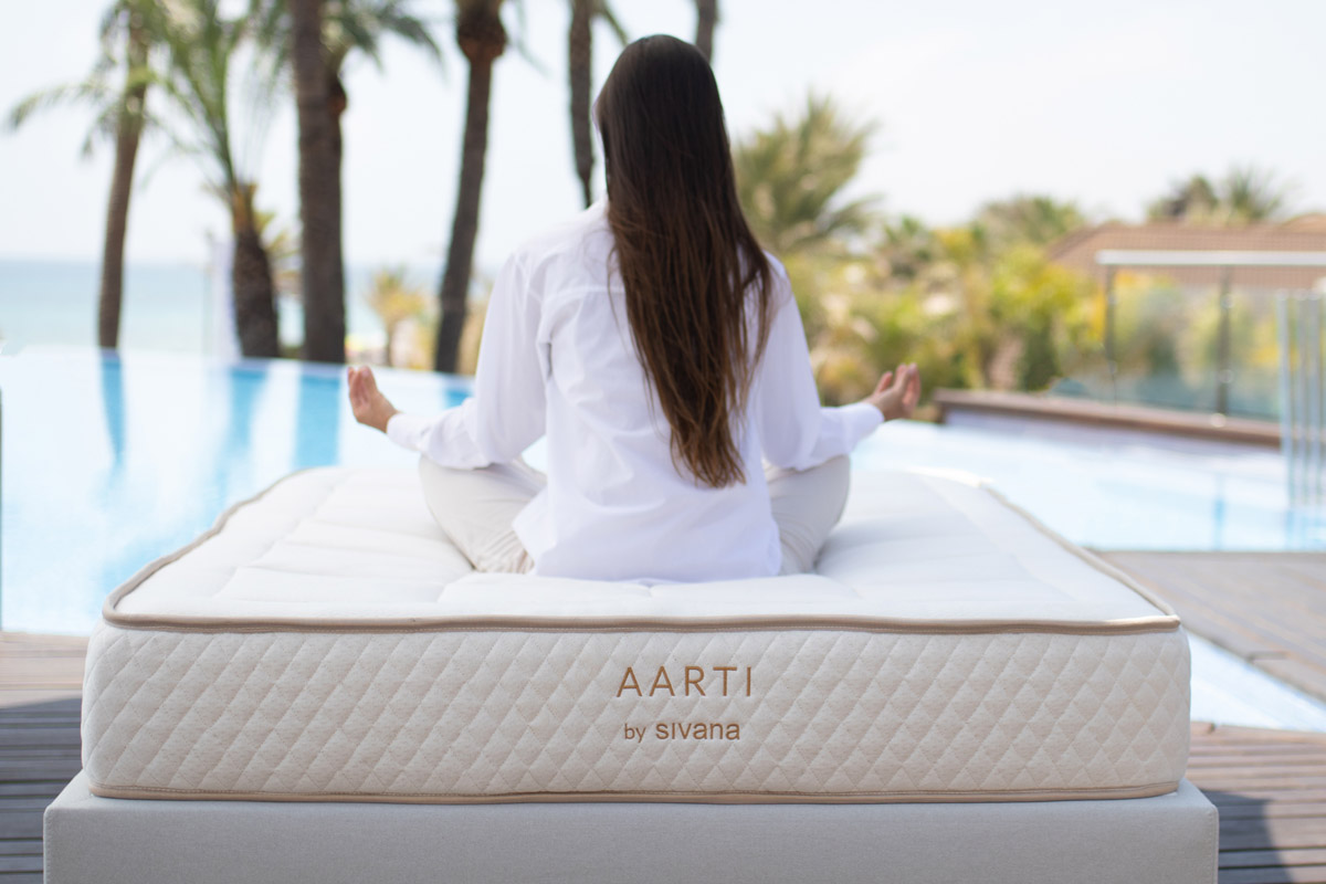 Colchón látex natural lujo Aarti