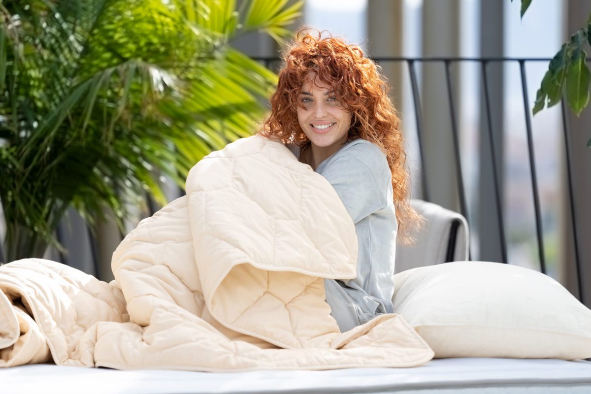 edredón nórdico natural algodón lujo Sivana