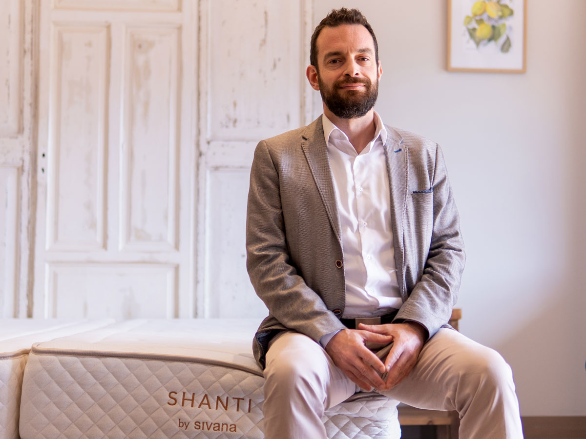 Javier Pérez, director hotel Mas Salagros Barcelona colchones Sivana