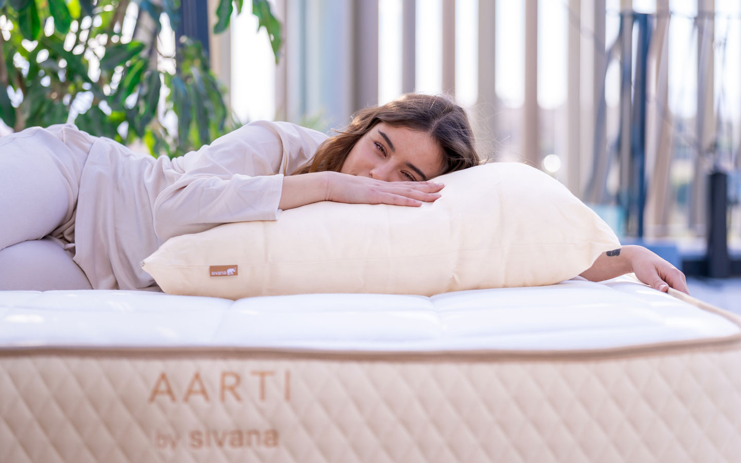 Almohadas naturales lujo Sivana