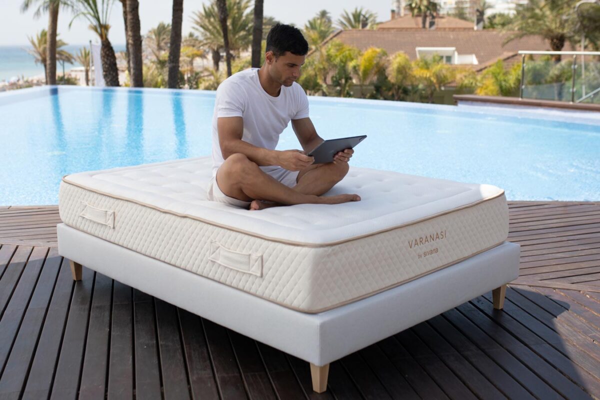 Colchón hibrido natural de lujo