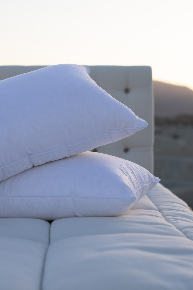 Almohada natural Plumon de oca Sivana Asana