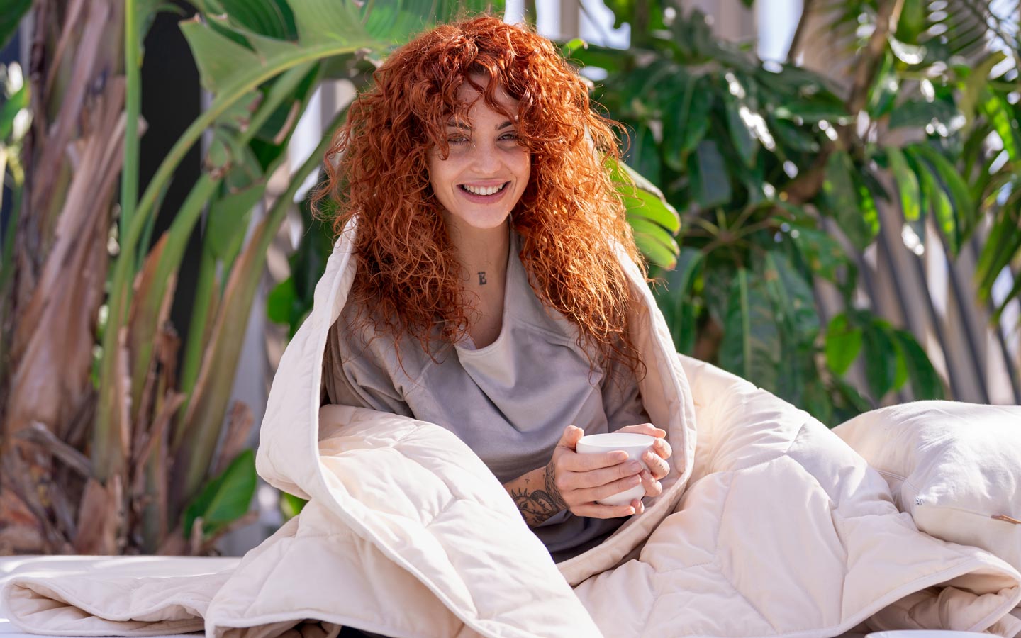 Edredones naturales de lujo Sivana