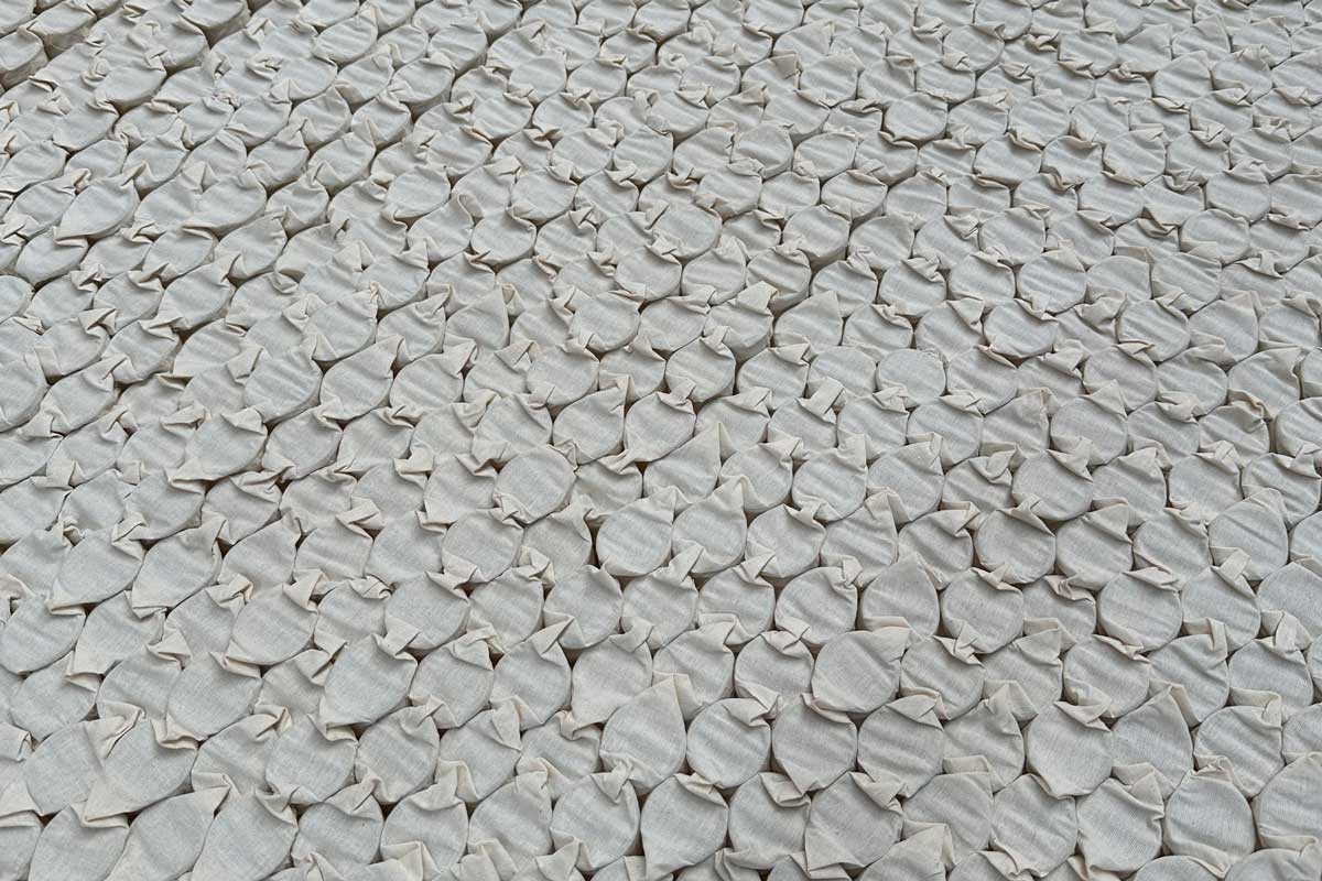 Muelles ensacados algodón orgánico Sivana